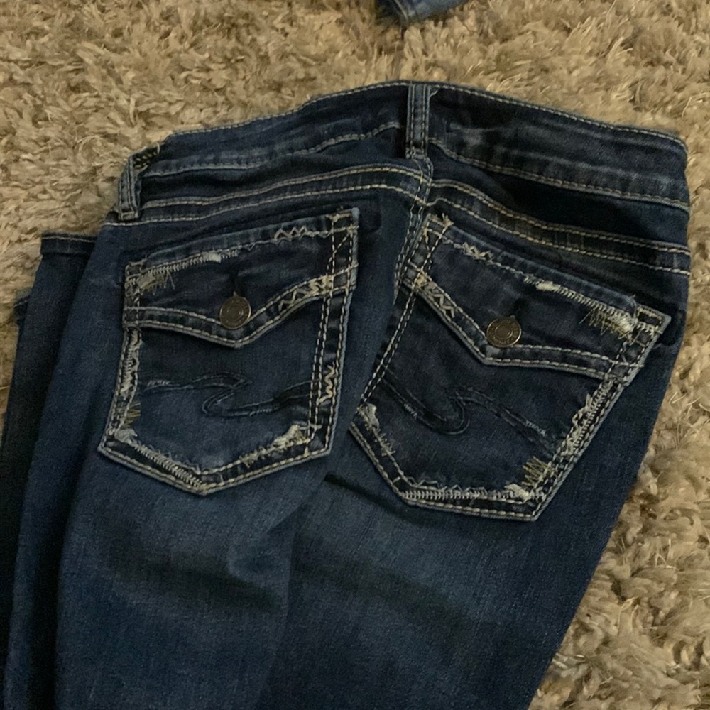 Silver brand jeans women’s nice like brand new boot cut size 30x33